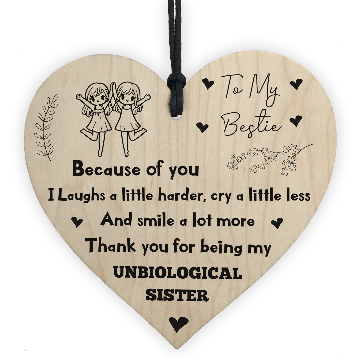 Best Friend Plaque Best Friends Gifts TO MY BESTIE GIFT