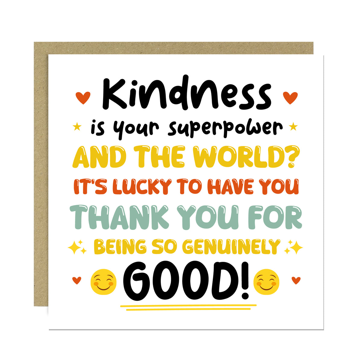 Thank You Card For Best Friend Colleague Volunteer Friend