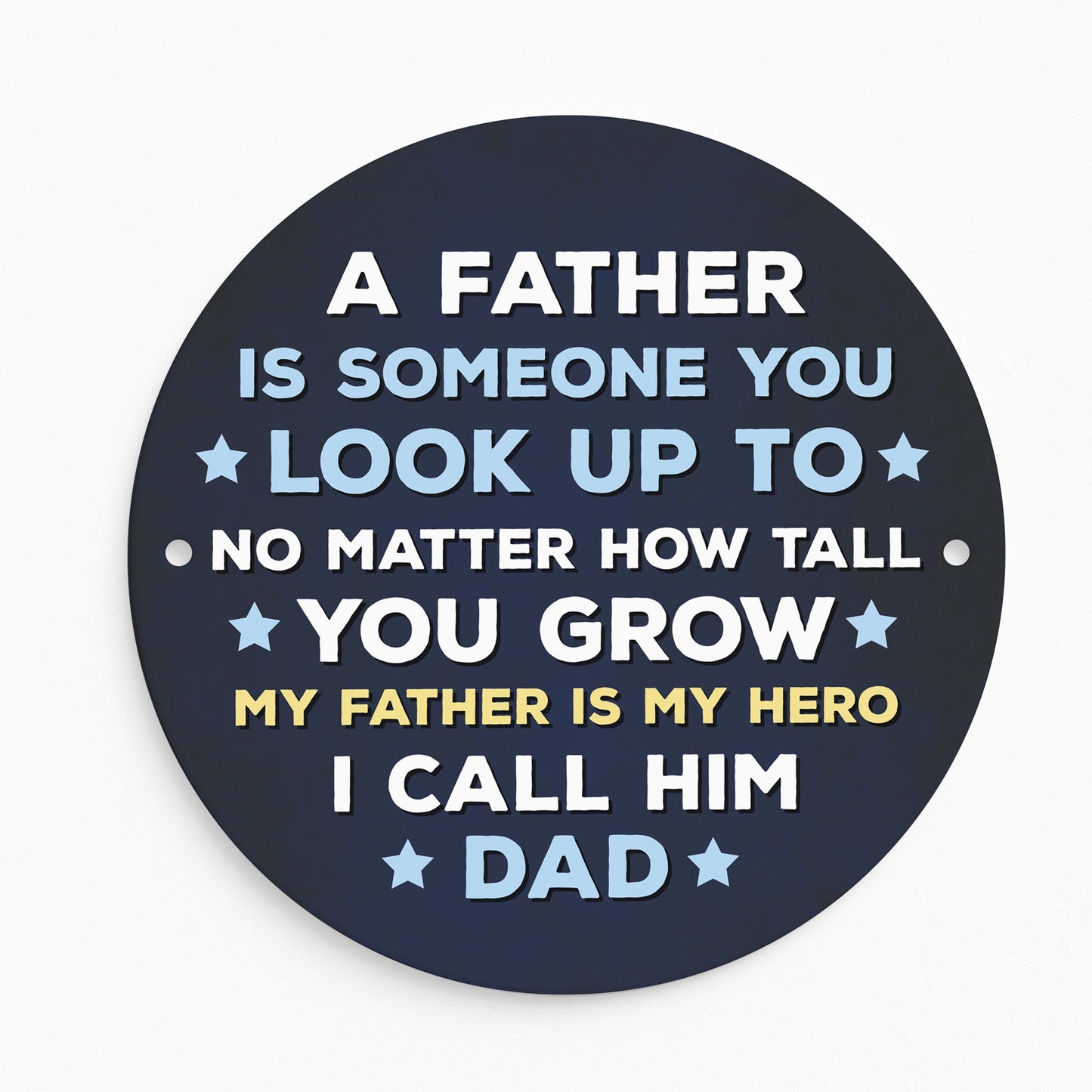 Gifts for Dad Hanging Acrylic Plaque Dad Birthday Gifts