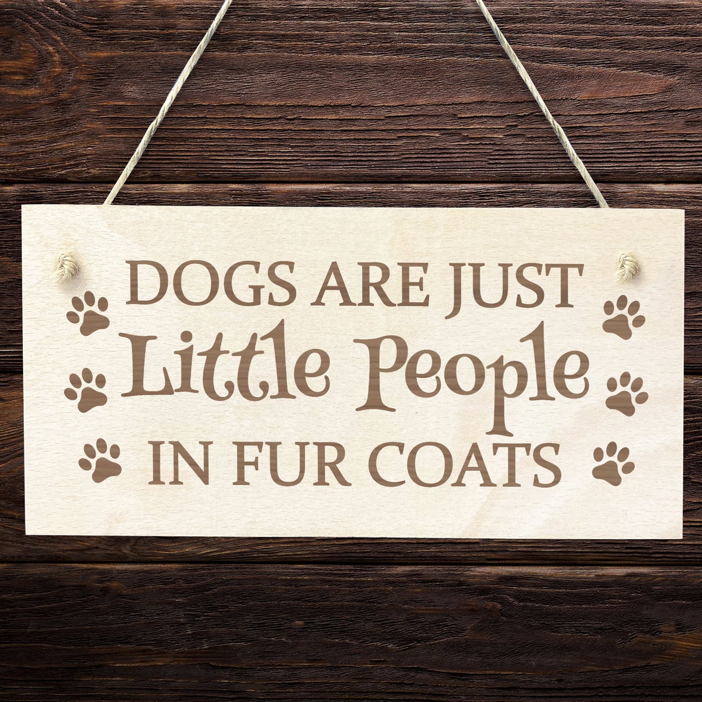 Funny Dog Signs For Home Dog Mum Dad Gift Birthday Gifts