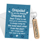 Fathers Day Gift Bundle For Step Dad Card and Bottle Opener Gift