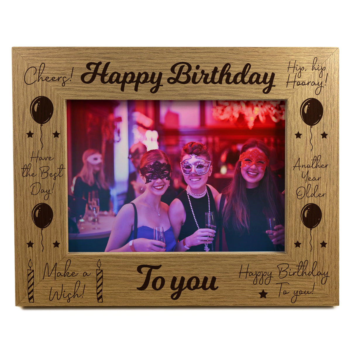 Happy Birthday 7x5 Frame Gift For Him Her Birthday Gift