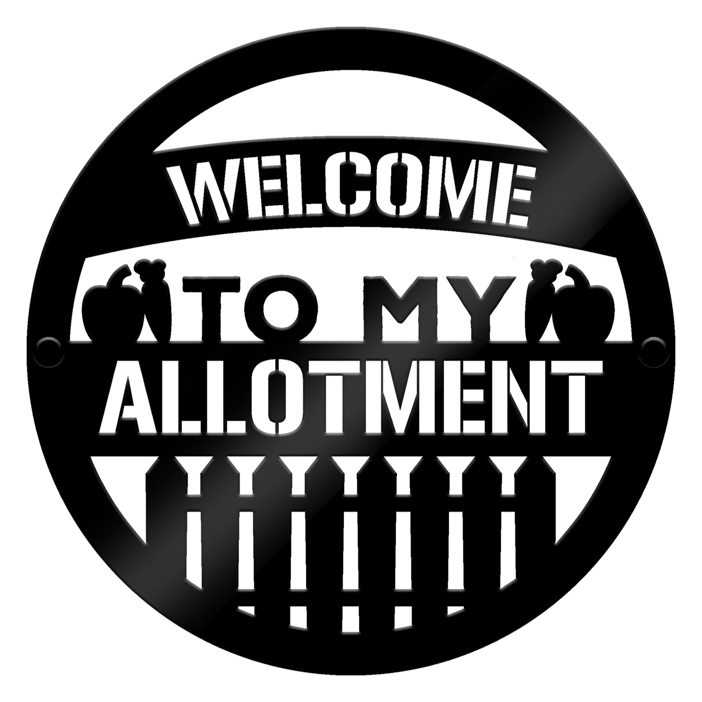 Welcome To My Allotment Sign For Garden Shed Garage Wall Sign
