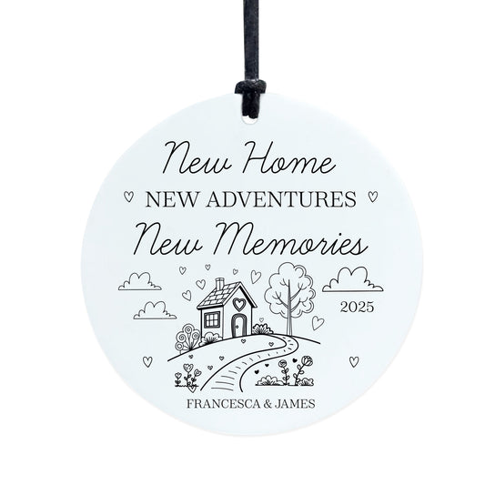 New Home Gift For Couple Personalised Sign Congratulations Gift