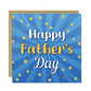 Dad Card For Fathers Day With Envelope Included Gold Stars
