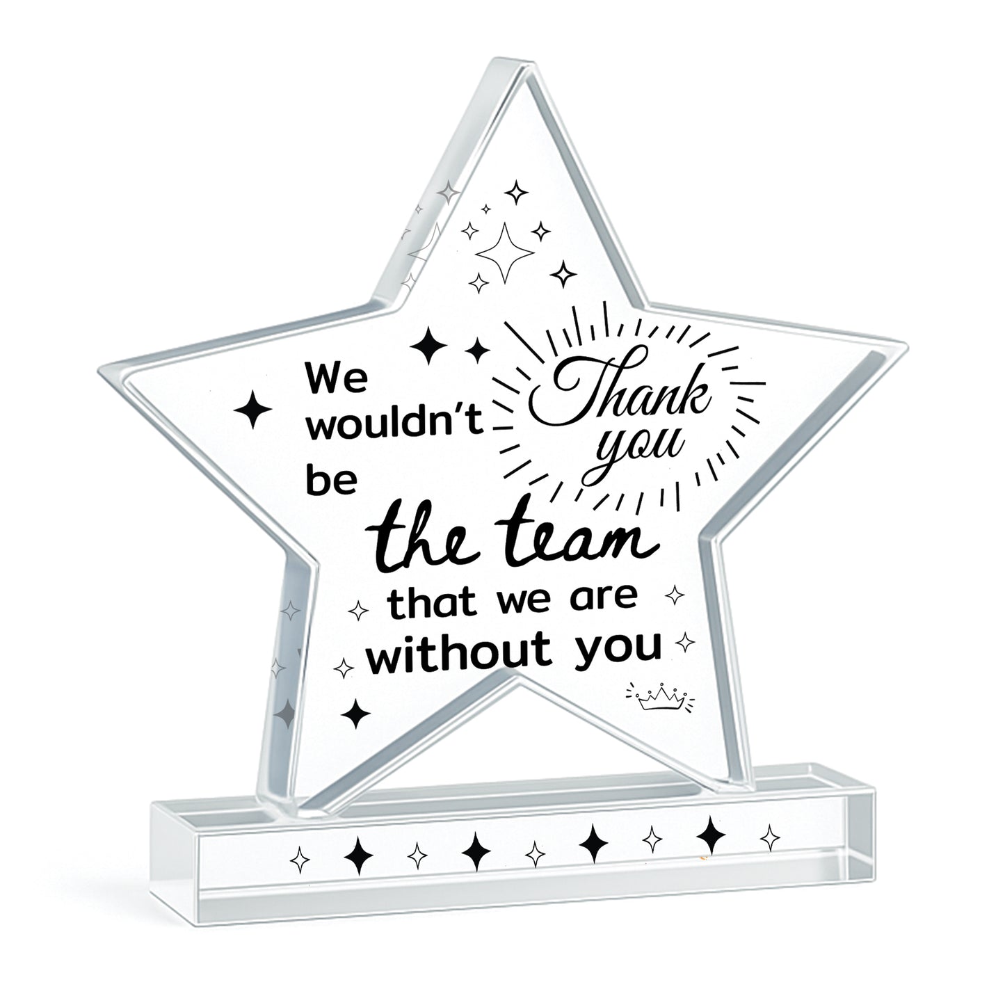 Thank You Gifts For Colleague Star Plaque Coworker Going Away