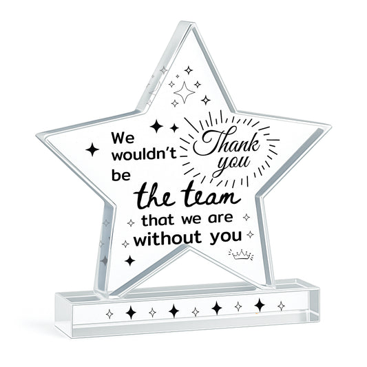Thank You Gifts For Colleague Star Plaque Coworker Going Away