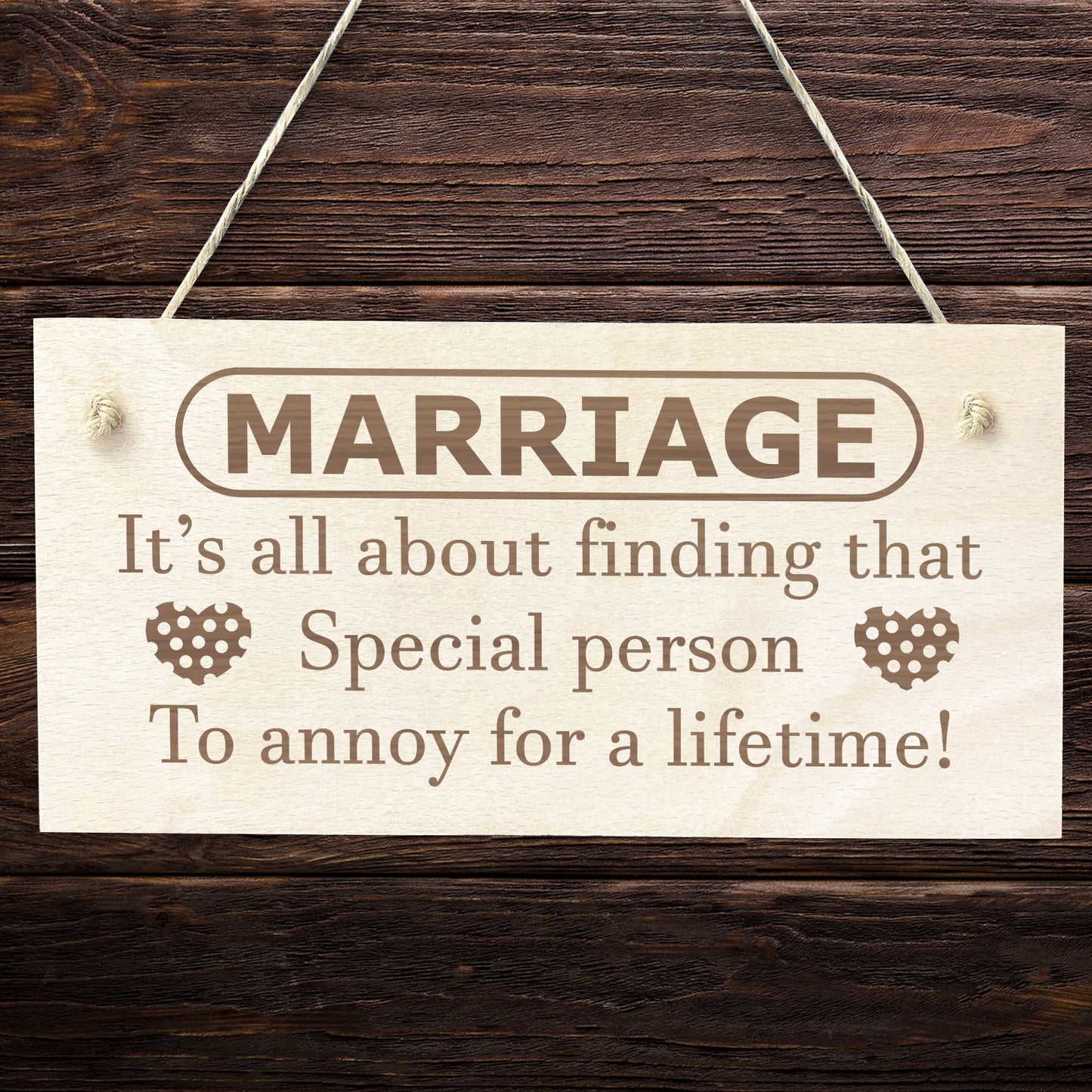 Marriage Is A Special Person To Annoy Funny Anniversary Wedding