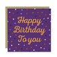 Happy Birthday To You Cards For Her With Envelope Polka Dot