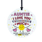 Gift For Best Auntie I Love You This Much Auntie Birthday Gift