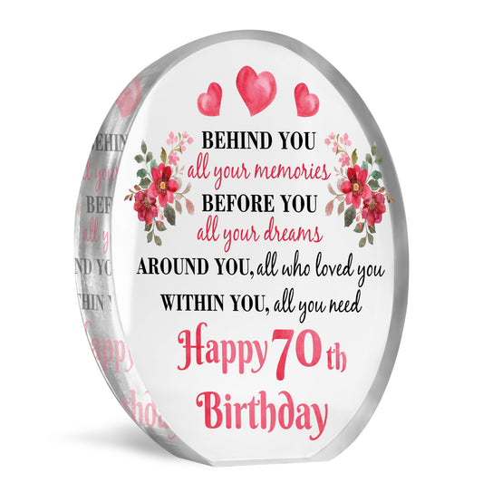 Novelty 70th Birthday Gift For Mum Auntie Sister Nan Friend