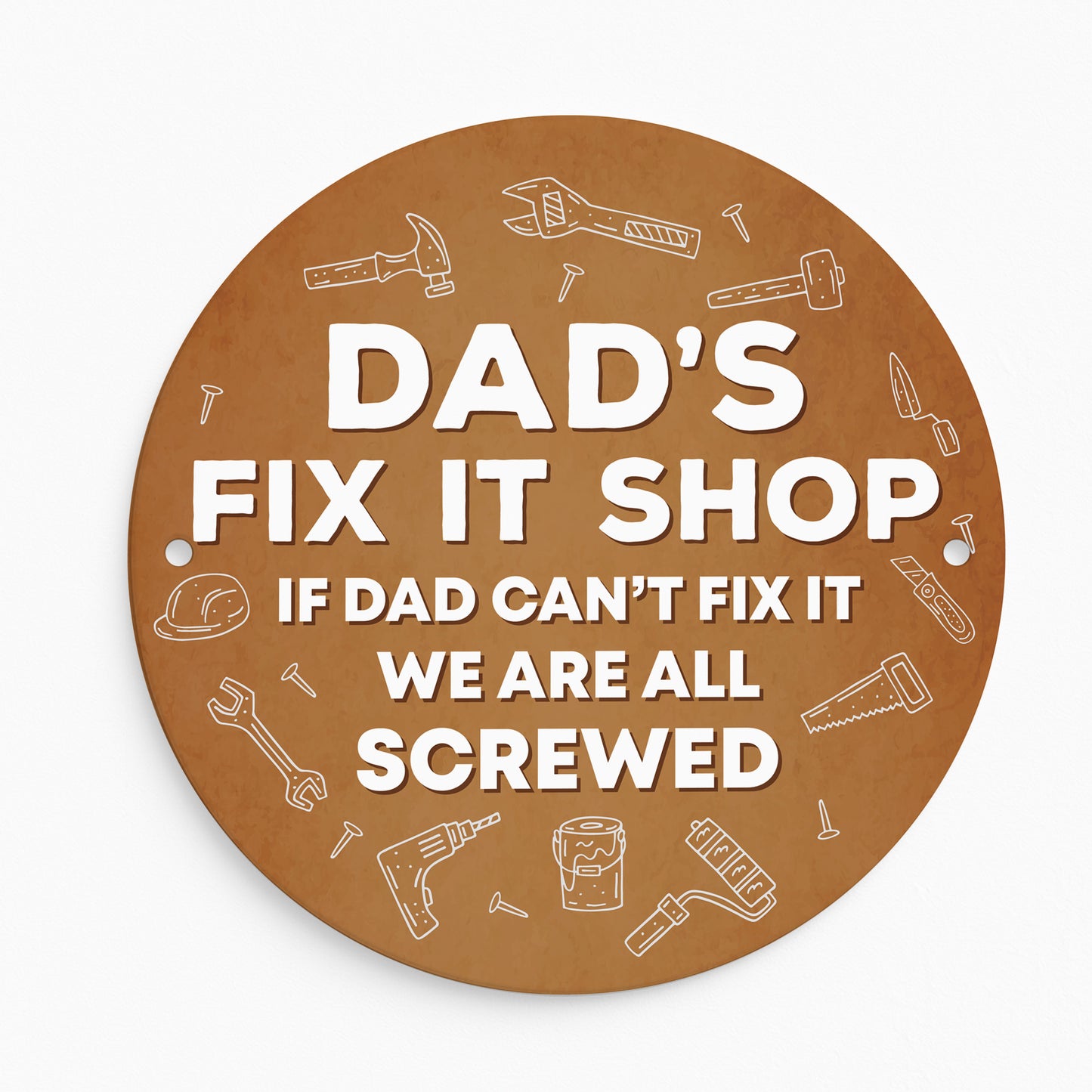 Funny Gift For Dad For Birthday Fathers Day DADS FIX IT SHOP