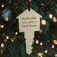 New Home Good Luck Gifts For Couples Friends Fmaily Wood Bauble