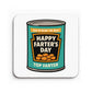 Funny Gift For Fathers Day TOP FARTER Coaster Funny Gift For Dad