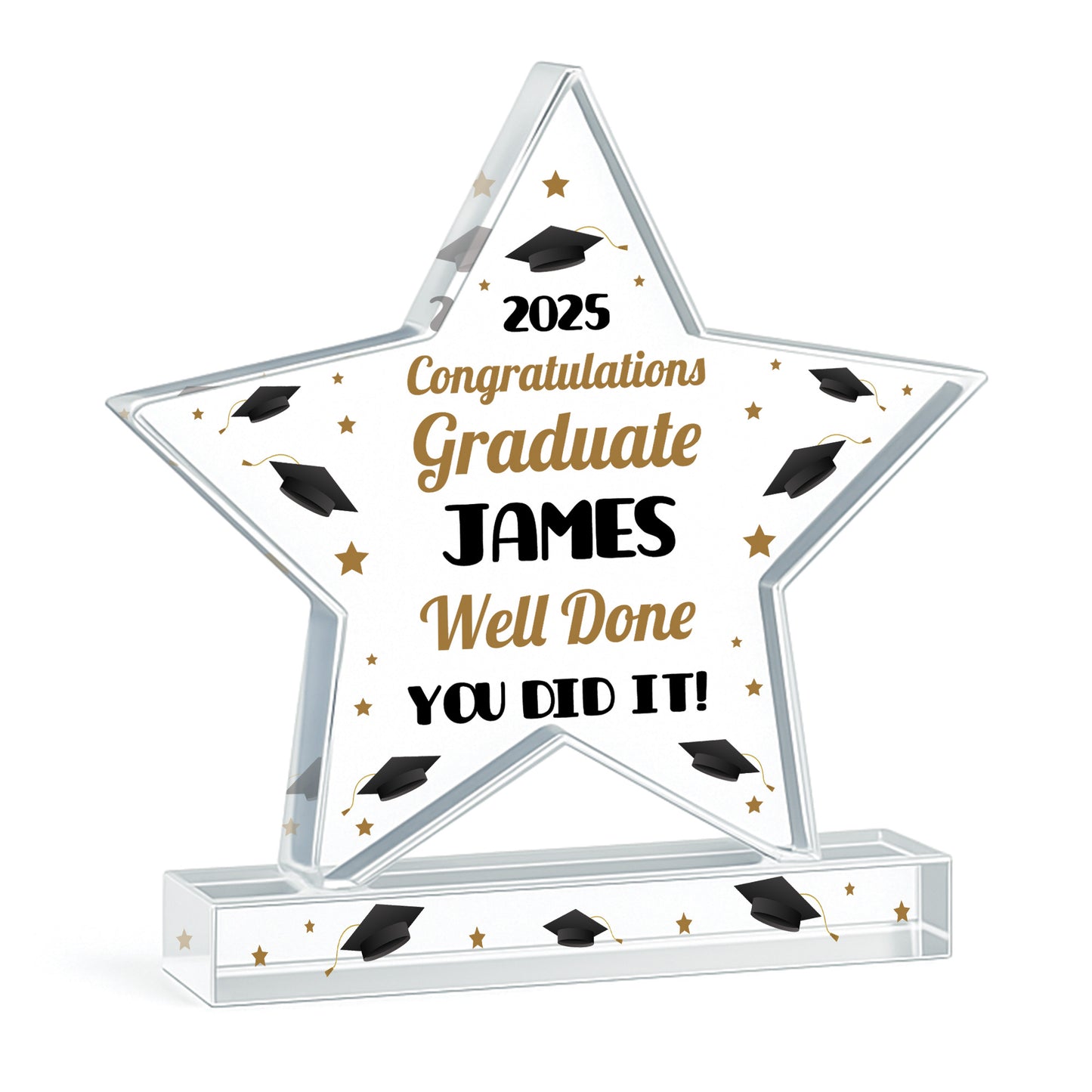 Personalised Congratulations On Your Graduation Gift Customised