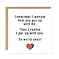 Funny Birthday Anniversary Card For Husband Wife Boyfriend