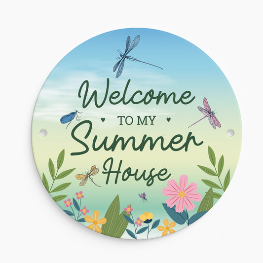 Welcome To My Summerhouse Sign For Garden Shed Garden Sign