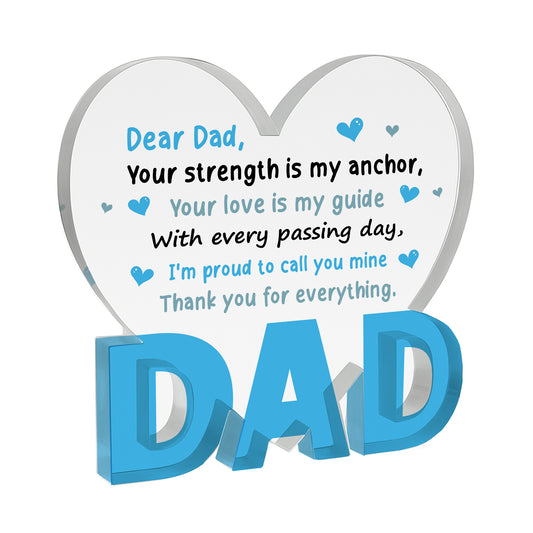 Dad Gifts For Dad Birthday Gifts Acrylic Plaque Dad Birthday