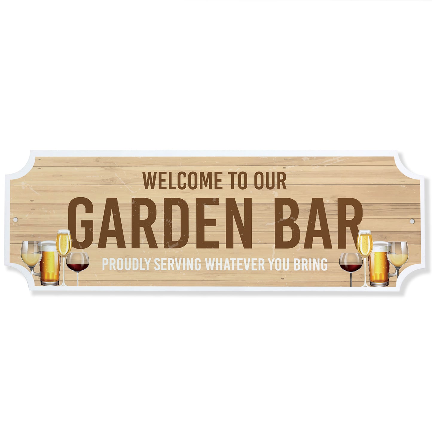 Garden Bar Sign For Home Bar Welcome Sign Man Cave Garage Funny