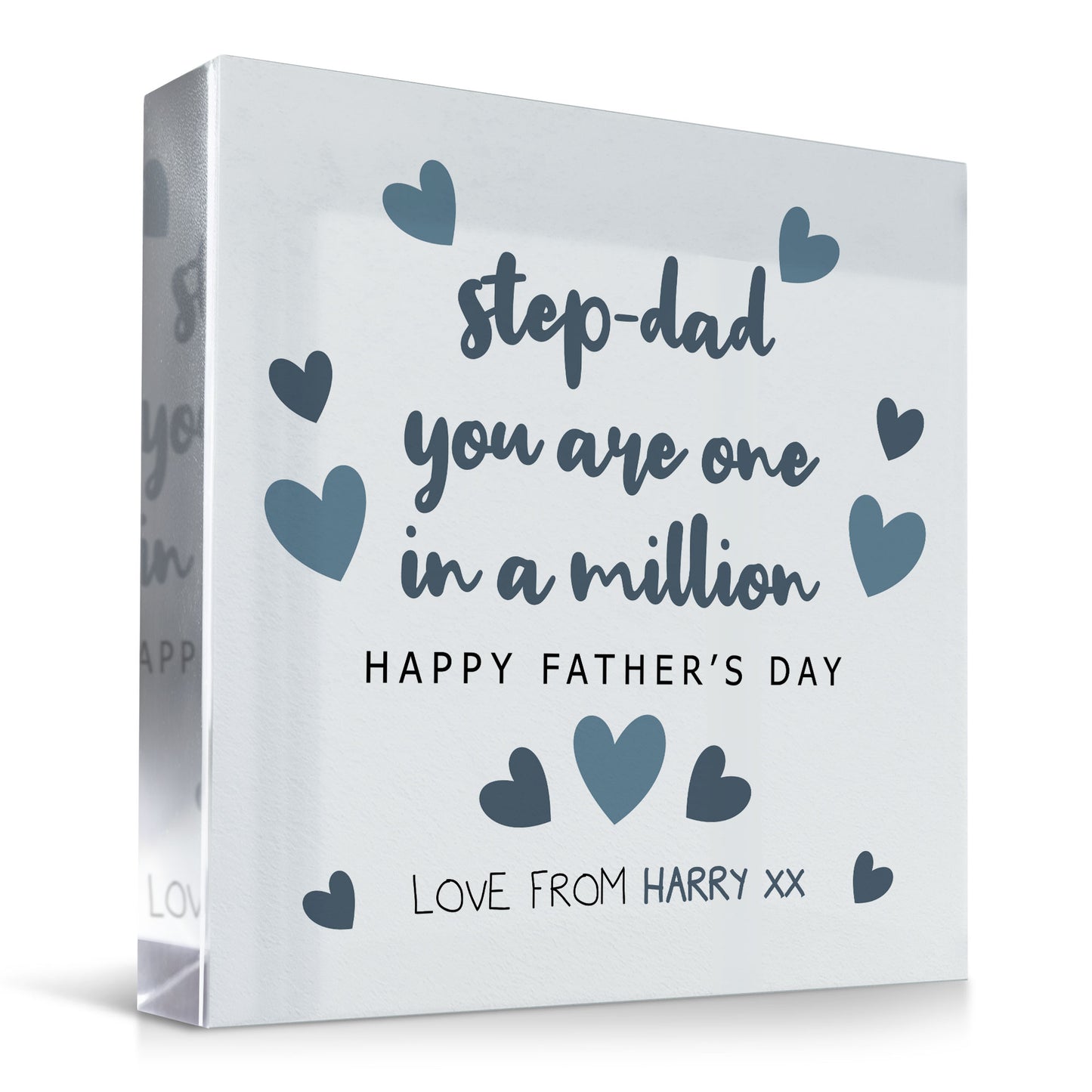 STEP DAD GIFT For Fathers Day Personalised Gift For Step Dad
