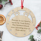 Dog Memory Christmas Wooden Engraved Bauble Pet Puppy Memorial