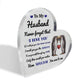 Never Forget That I Love You Gift For Husband Acrylic Plaque
