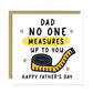 Fathers Day Funny Card For Dad From Daughter Son Novelty Joke