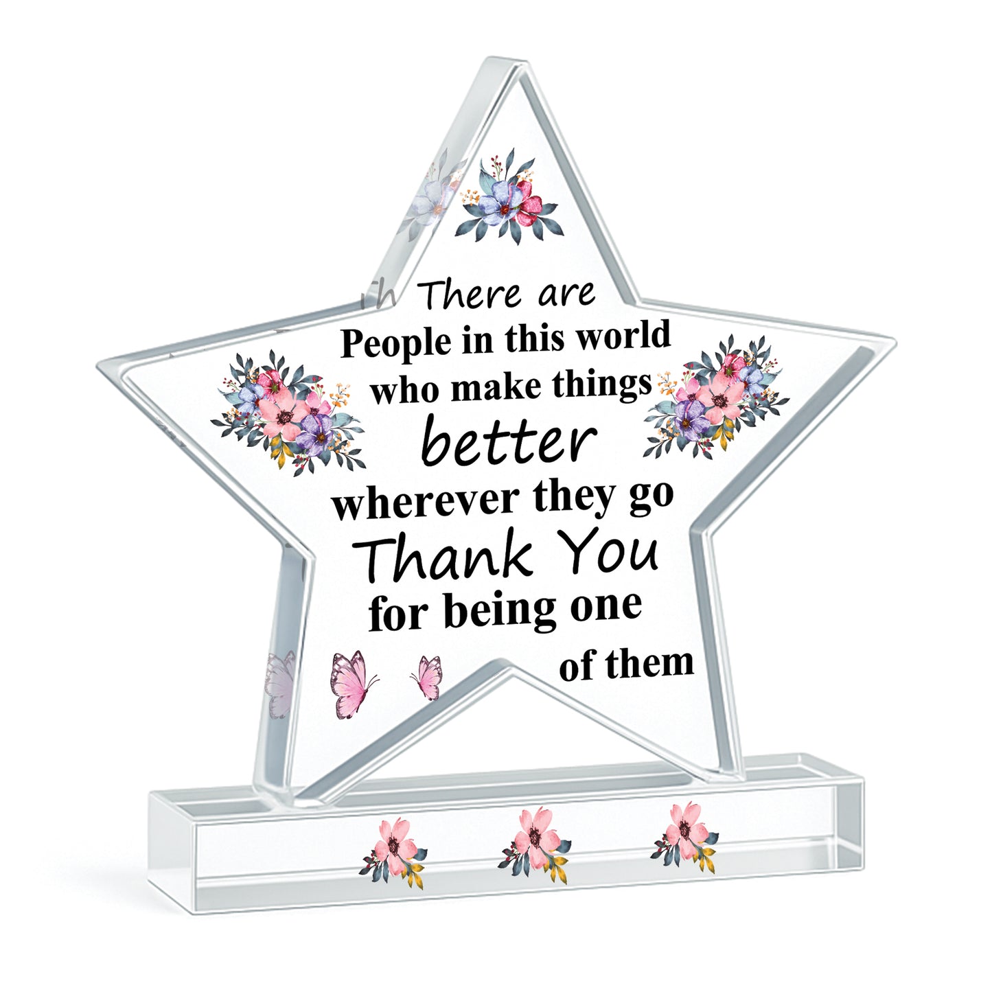Thank You Gifts Make The World Better Plaque Appreciation Gift