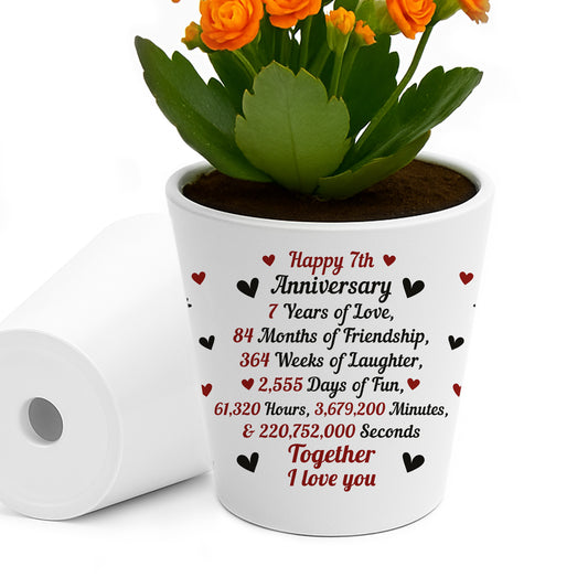7th Anniversary Gifts For Wife Girlfriend Boyfriend Couple Gift