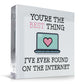 FUNNY GIFT For Boyfriend Girlfriend Husband Wife Valentines Day
