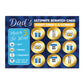 Novelty Scratch Card Gifts for Dad Birthday Fathers Day