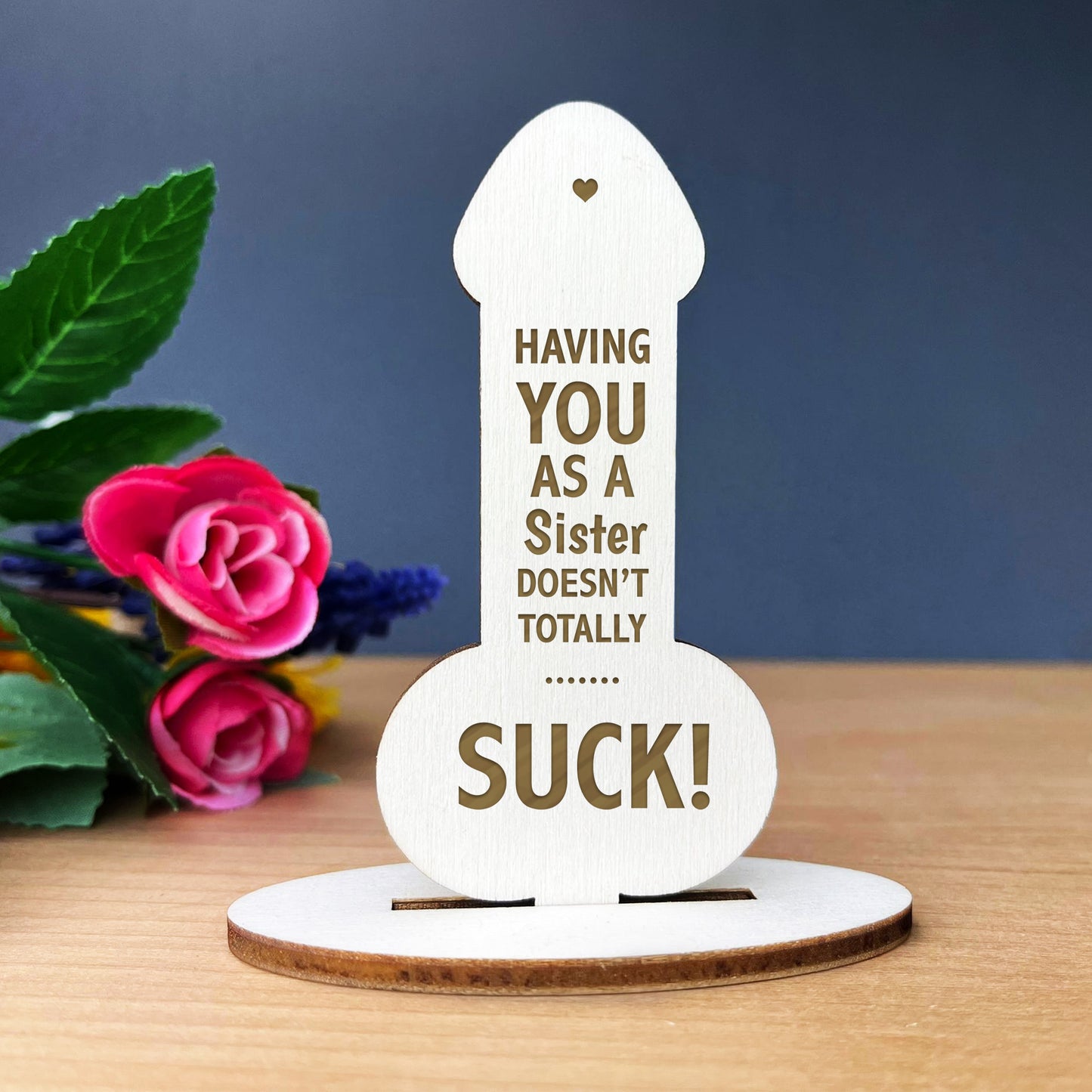 Funny Rude Gift For Sister Birthday Christmas Joke Gift For Her