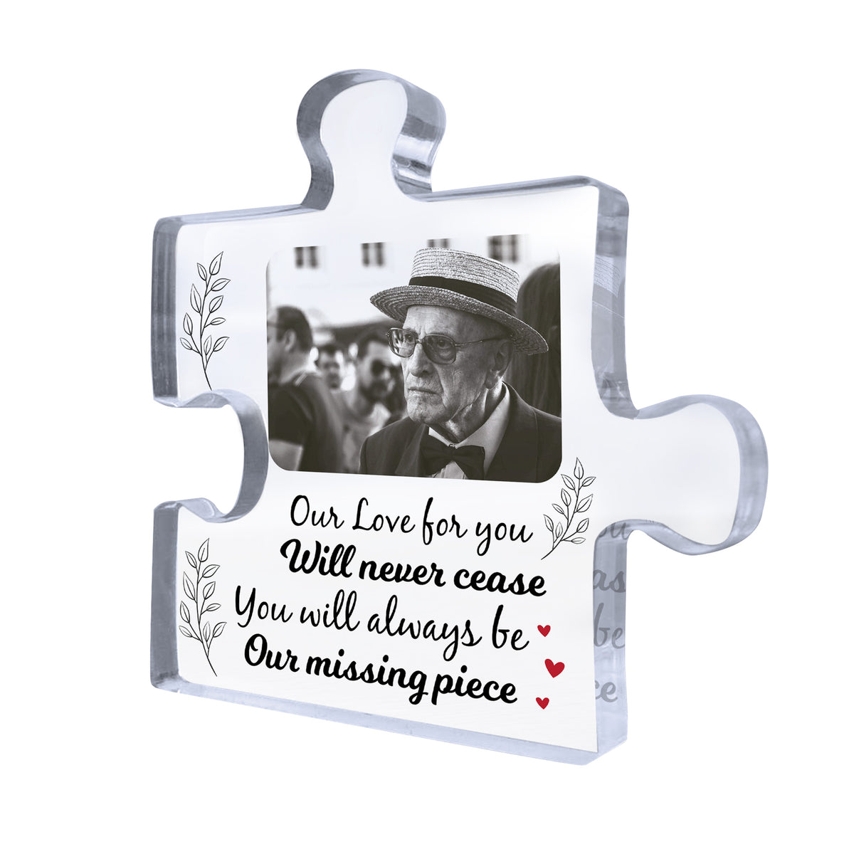 Missing Piece Memorial Gift For Mum Dad Nan Nanny Grandad