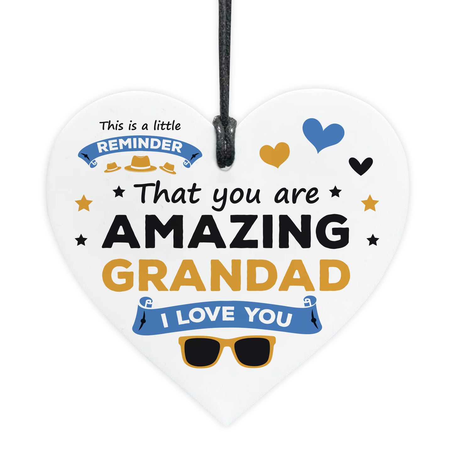 Gift For Grandad For Fathers Day Birthday Amazing Grandad Plaque