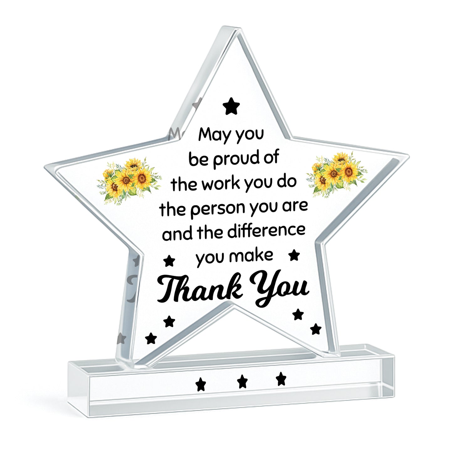 Thank You Gifts For Him Her Star Plaque Coworker Going Away