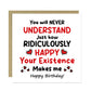 Romantic Birthday Card Your Existence Makes Me Birthday Card