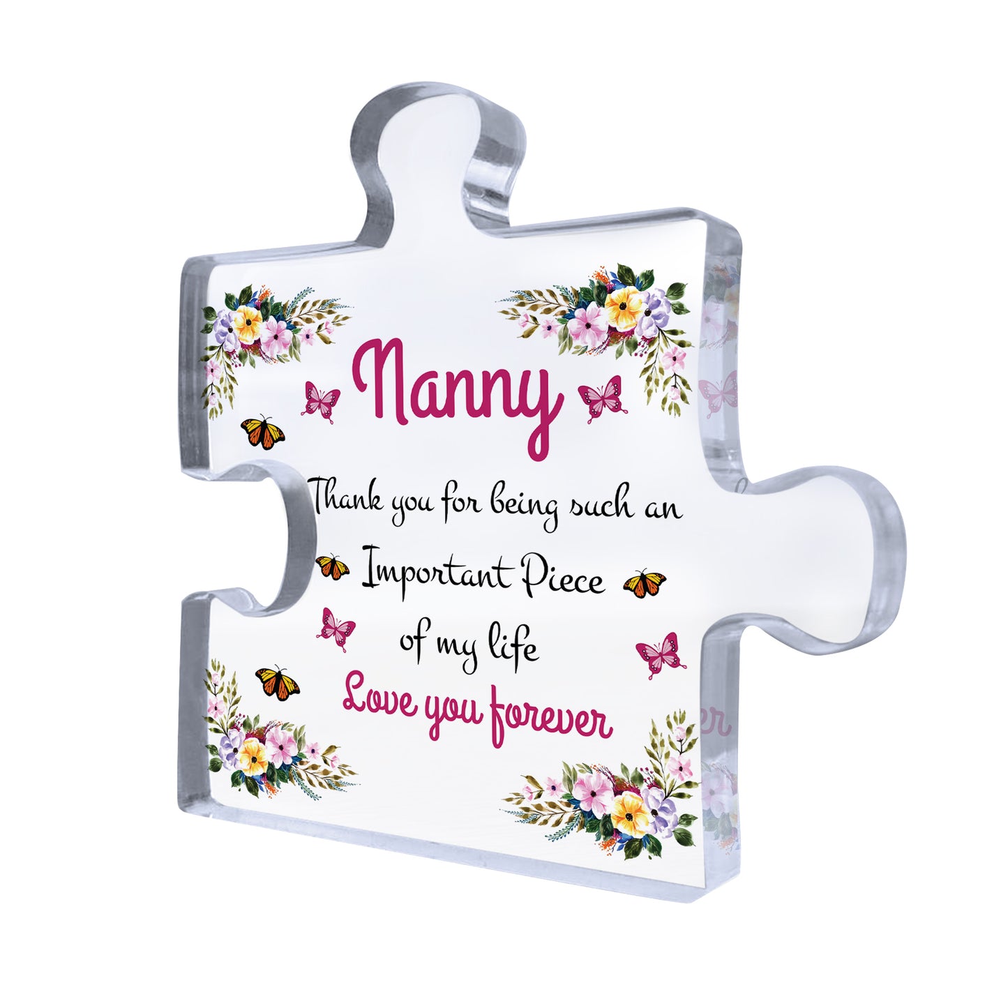 Nanny Birthday Gifts Presents Standing Plaque Keepsake Christmas