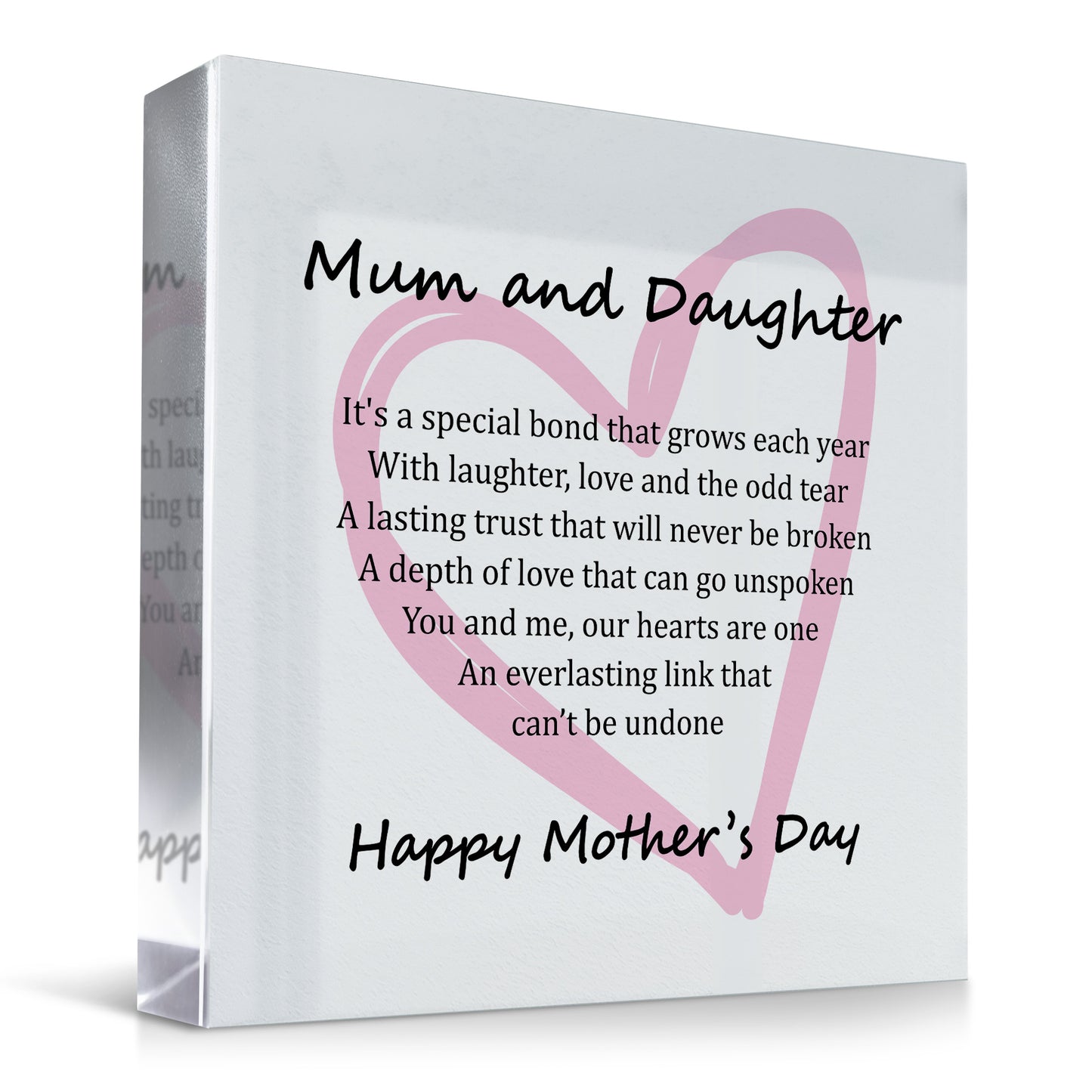 Mother & Daughter Gift Mum Gift From Daughter Mum Gift