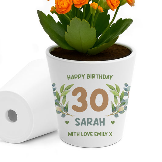 Personalised Happy 30th Birthday Gift For Mum Sister Auntie