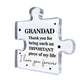 Grandad Puzzle Acrylic Plaque Gifts for Grandad Christmas