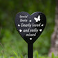 Uncle Memorial Stake In Loving Memory of Uncle Graveside Marker