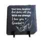 Grandad Gifts from Granddaughter Grandson Slate Plaque Birthday