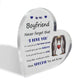 Never Forget That I Love You Gift For Boyfriend Acrylic Plaque