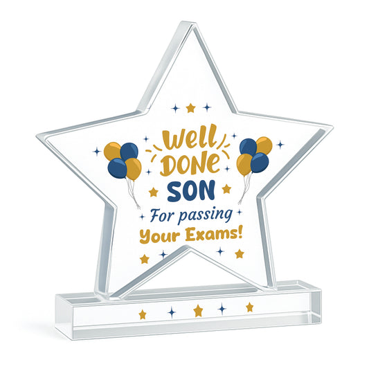 Passing Exams Gifts For Son Well Done GCSE A Level Results Gifts