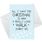Funny Christmas Card From Dog Pet Christmas Cards Dog Mum Dad