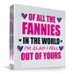 Rude Gift For Mum For Christmas Birthday Plaque Funny Mum Gifts
