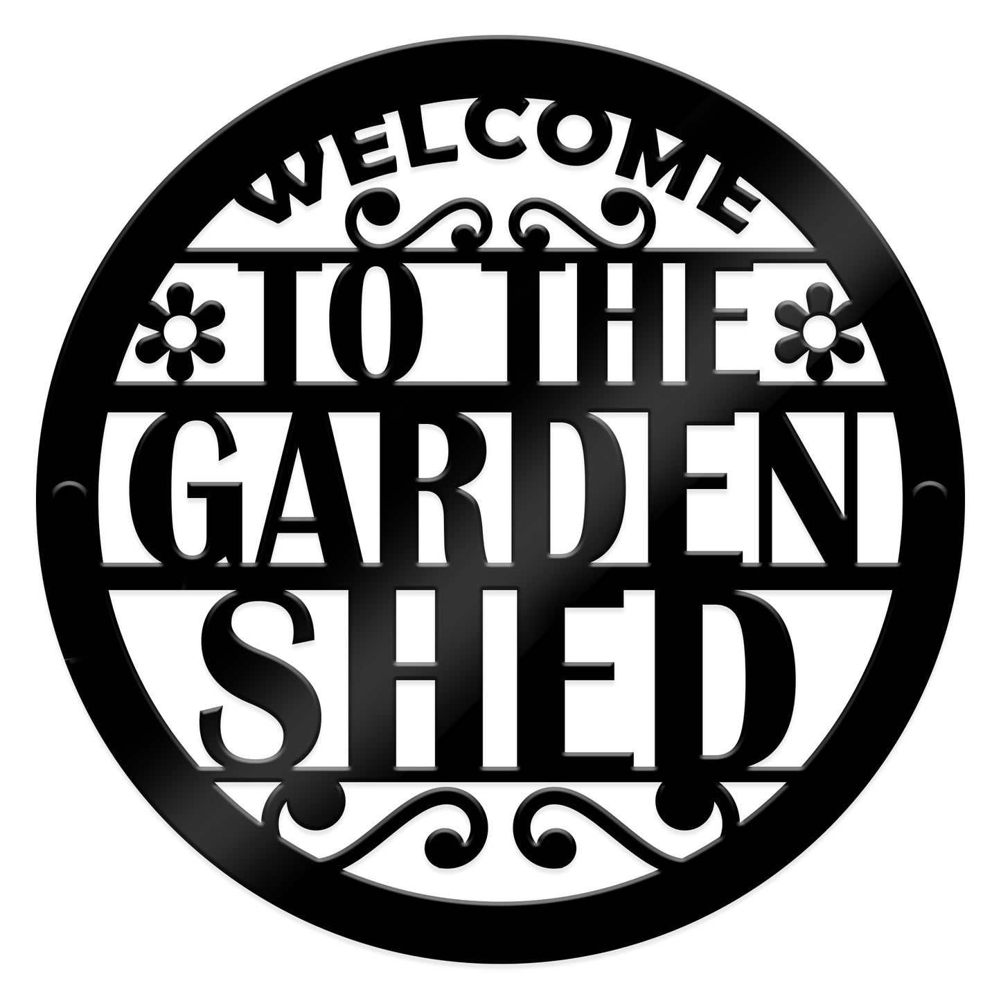 Garden Shed Sign For Door Garden Signs For Outside Acrylic Sign