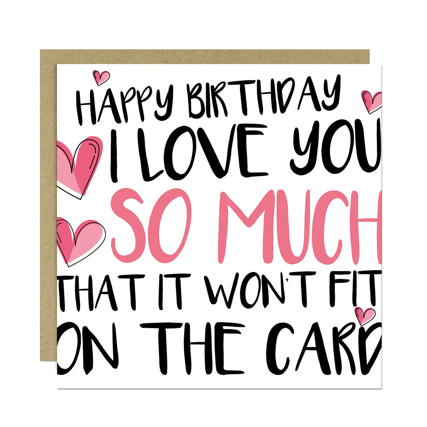 Happy Birthday Card For Her Mum Nan Friend Auntie With Envelope
