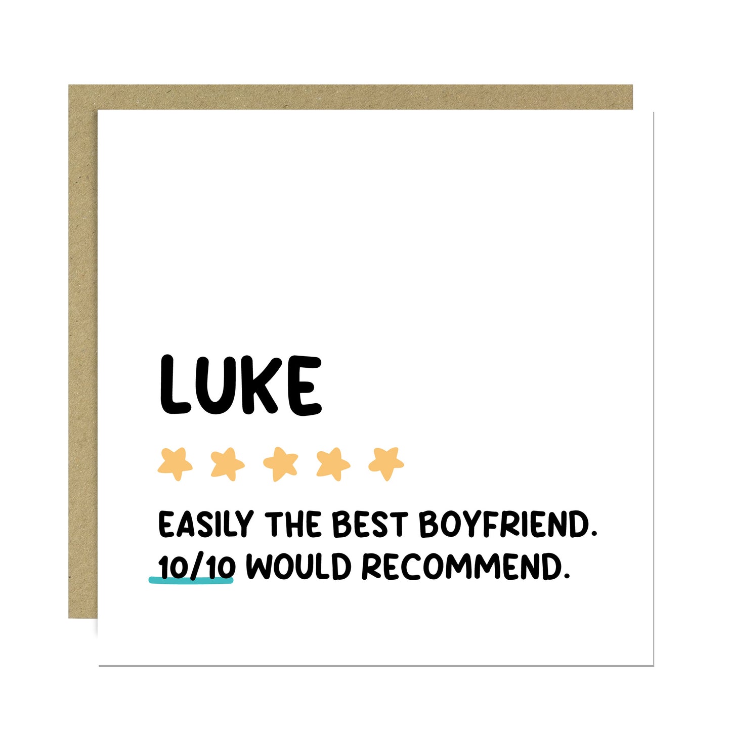 Funny Card For Boyfriend For Birthday Anniversary Personalised