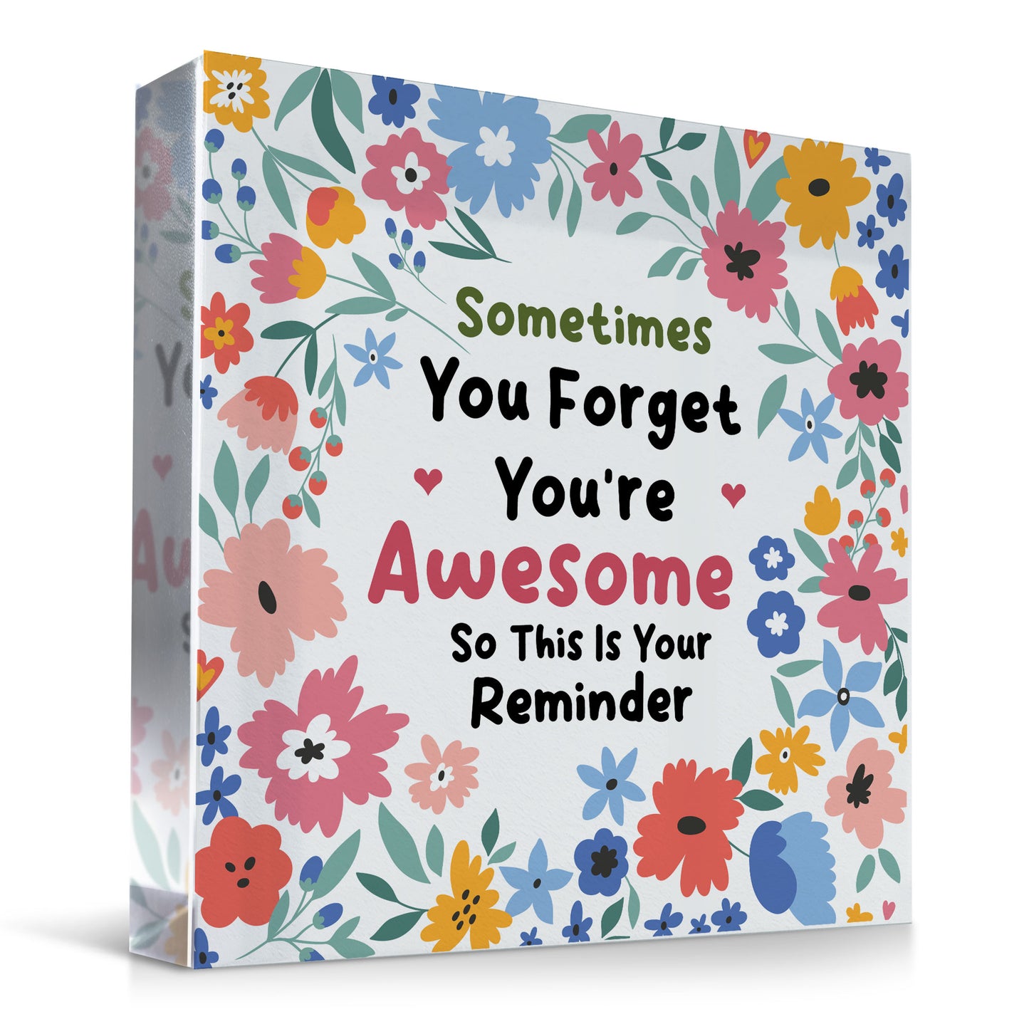 Christmas Birthday Gifts for Women You Are Awesome Plaque